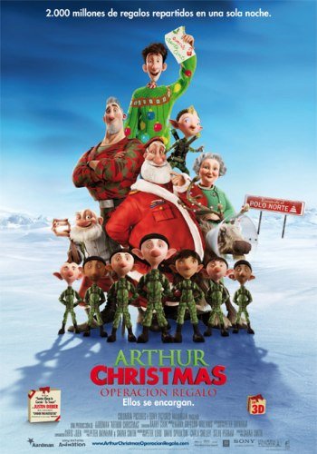 Arthur Christmas: Operación Regalo (2011) poster